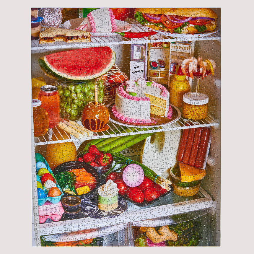 Le Puzz - Midnight Snack 1000-piece jigsaw puzzle | Scout & Co