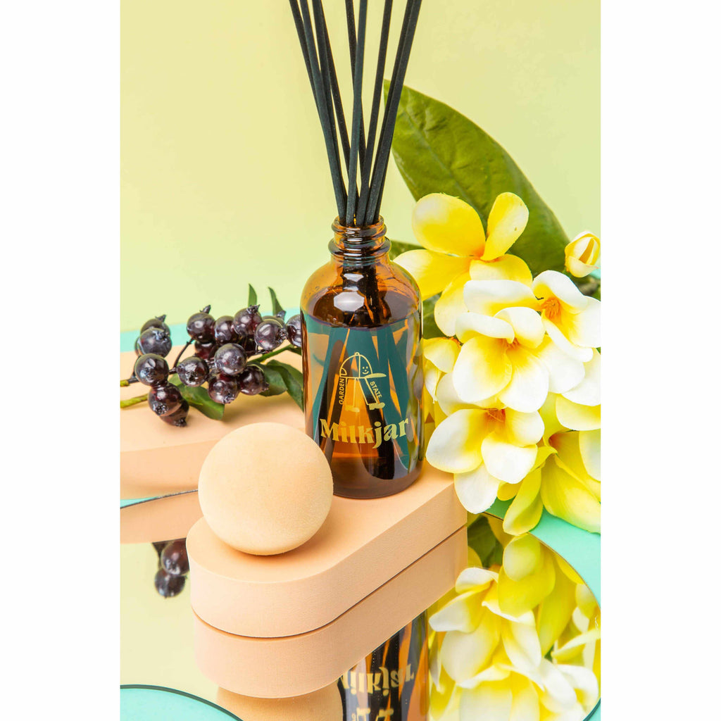 Milk Jar Candle Co - Garden State reed diffuser - Cedar & Cassis | Scout & Co