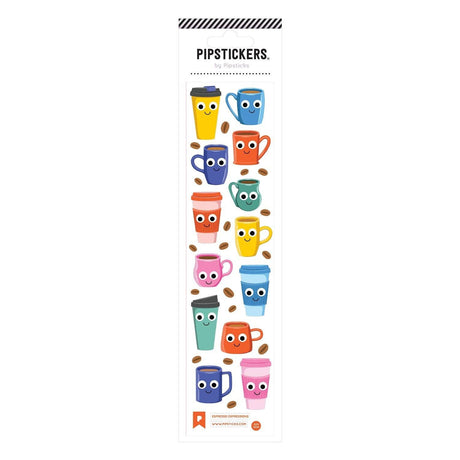 Pipsticks - Googly Eyed Espresso Expressions stickers | Scout & Co