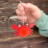 Cotton Twist - Make Your Own Pom Pom Crab Decoration Kit | Scout & Co