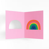 Rumble Cards - Rainbow die-cut card | Scout & Co