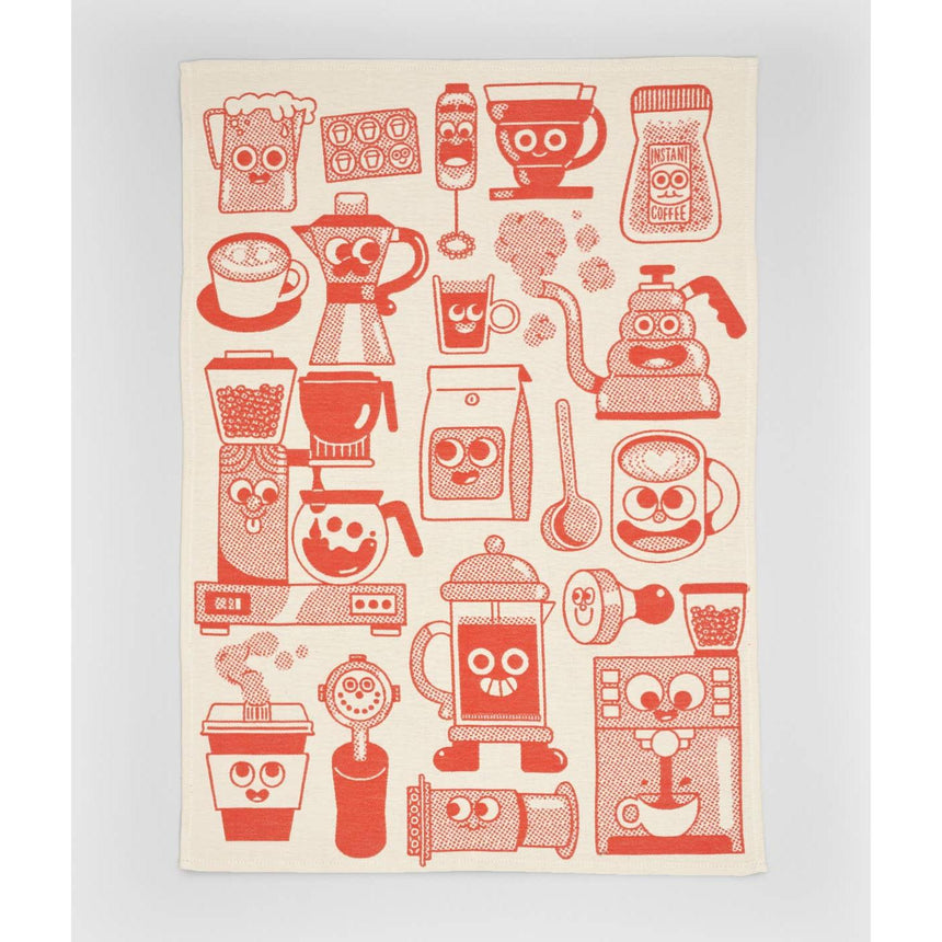 Wrap - Coffee Time tea towel | Scout & Co