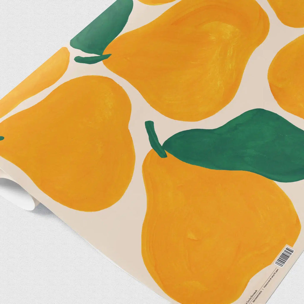 Evermade - Yellow Pears gift wrap | Scout & Co