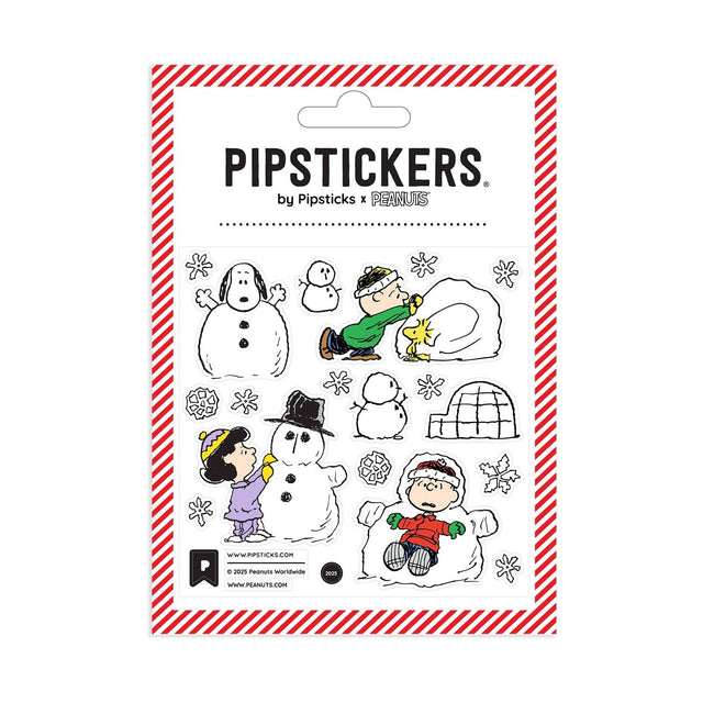 Pipsticks x Peanuts - Snow Day stickers | Scout & Co