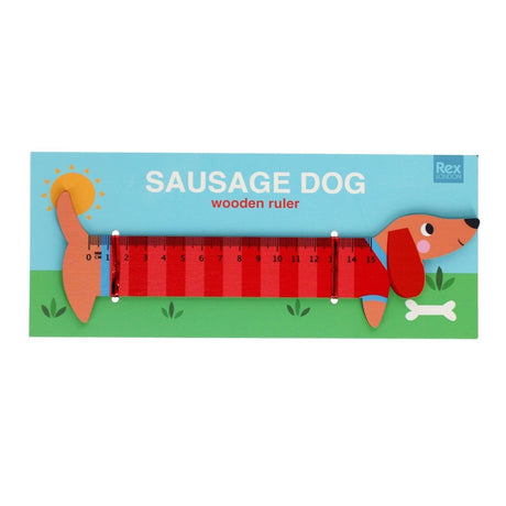 Rex - Sausage Dog wooden ruler | Scout & Co