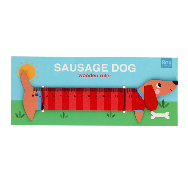 Rex - Sausage Dog wooden ruler | Scout & Co