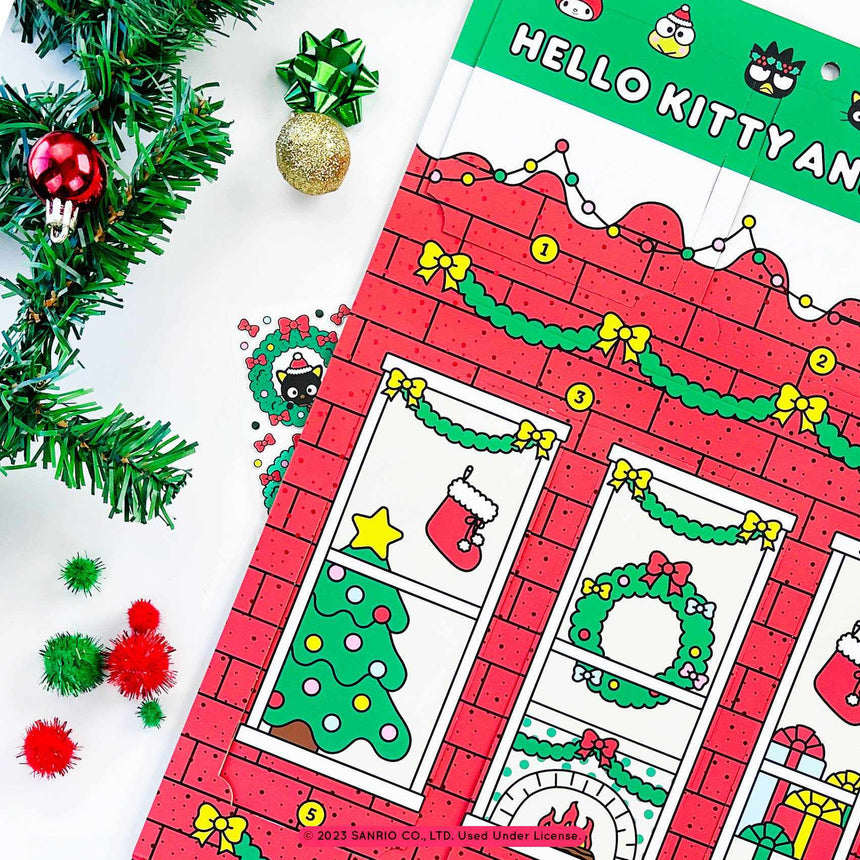 Pipsticks - Hello Kitty And Friends Christmas sticker advent calendar | Scout & Co