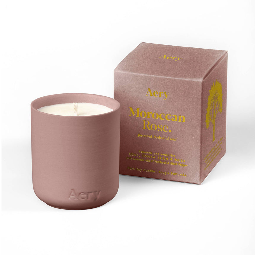 Aery - Moroccan Rose Mini Candle | Scout & Co