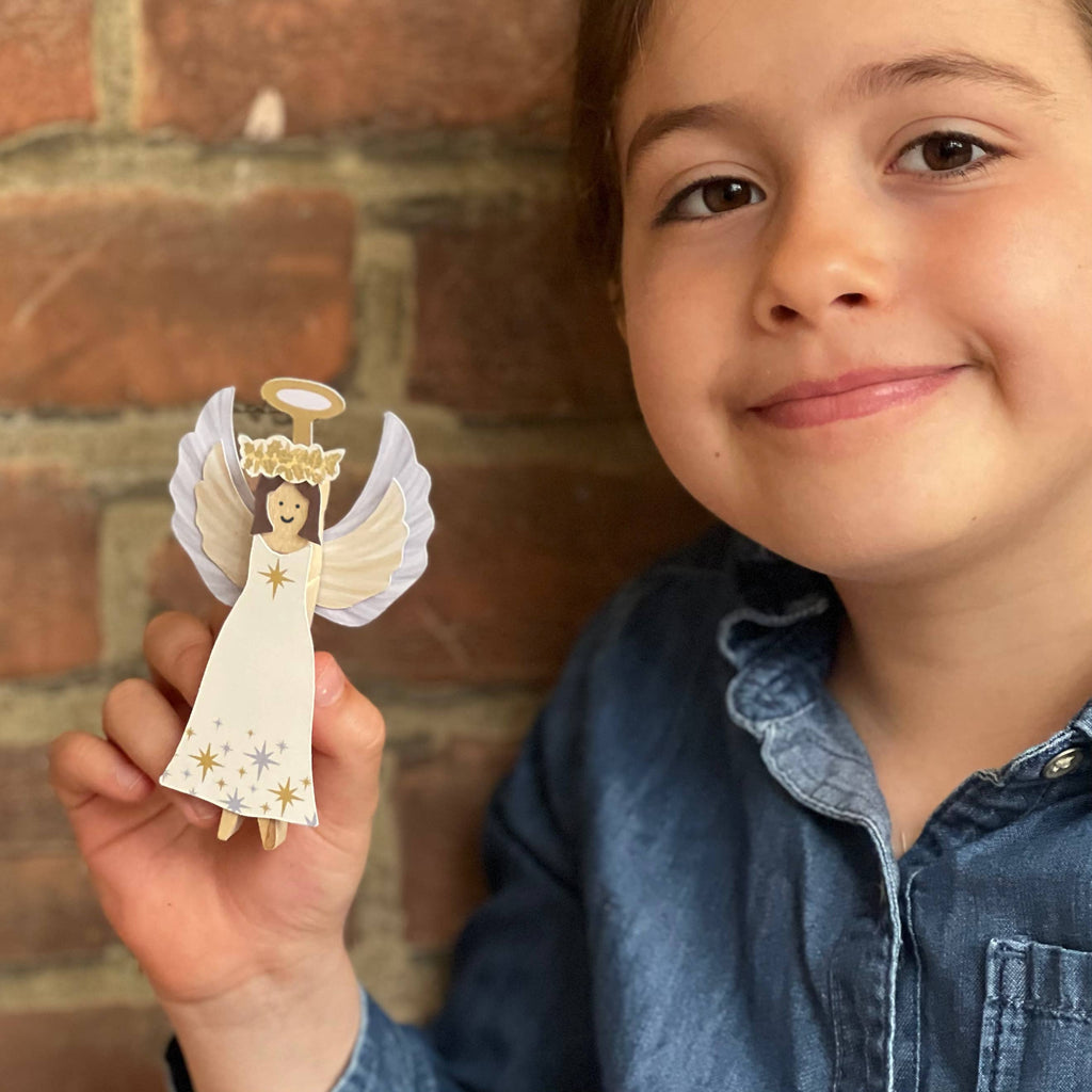 Cotton Twist - Make Your Own Angel Peg Doll | Scout & Co