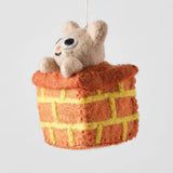 Wrap - Simbi hanging felt ornament | Scout & Co