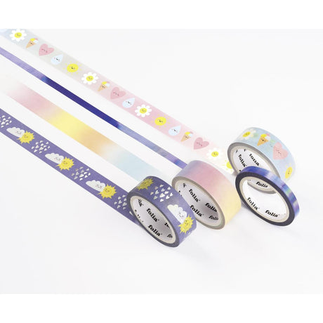 Folia - Washi tapes set of 4 - Sunny Side | Scout & Co