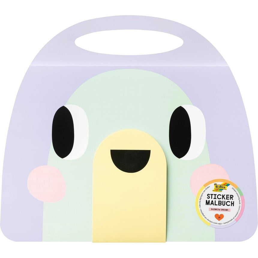 Folia - Colouring + sticker book - Rainbow Dreams | Scout & Co