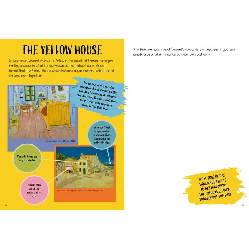 Make Art with Van Gogh: An Art Activity Book | Scout & Co
