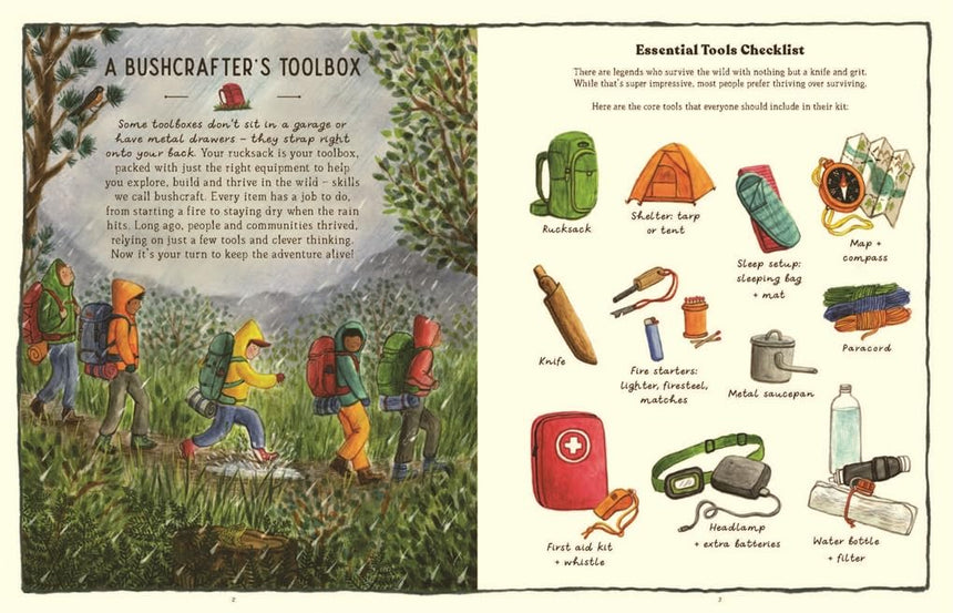 The Handbook Of Forgotten Skills: Outdoors - Iron Tazz