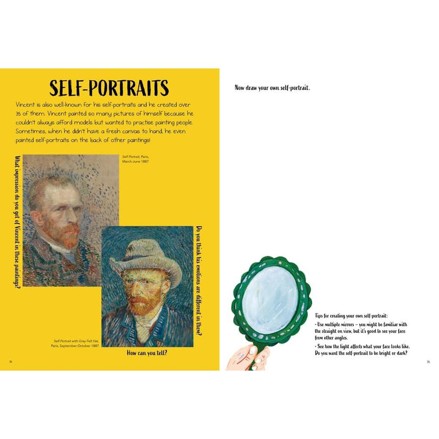 Make Art with Van Gogh: An Art Activity Book | Scout & Co