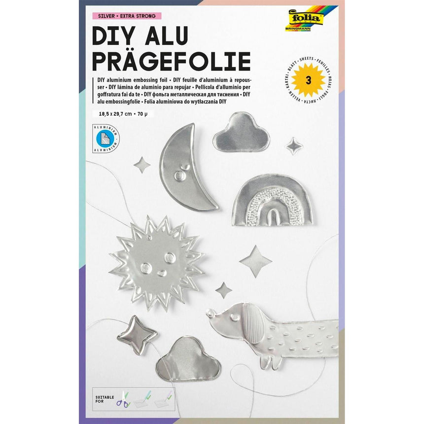 Folia - Aluminium embossing foil - Silver | Scout & Co
