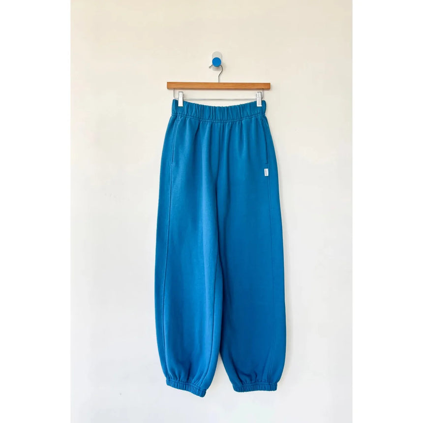 Le Bon Shoppe - French Terry Balloon pants - Teal Blue | Scout & Co