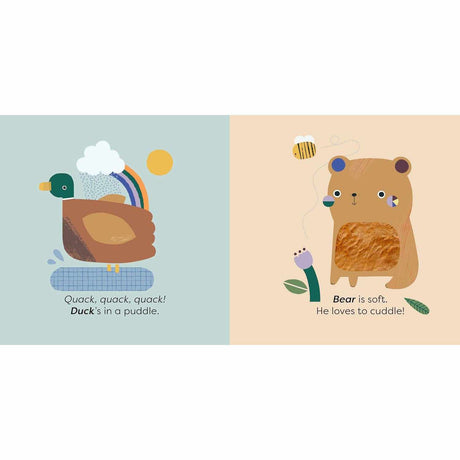 MiniTouch: Animals - touch-and-feel first words board book | Scout & Co