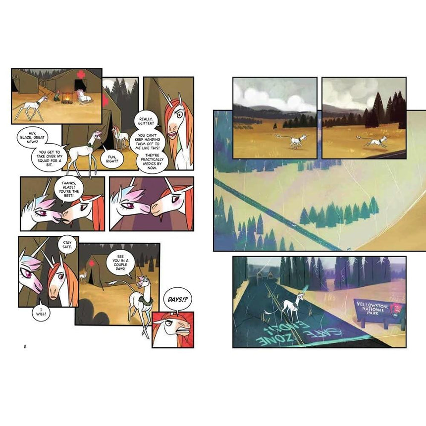 Hooves of Death volume 1 - graphic novel - Sam Bragg | Scout & Co