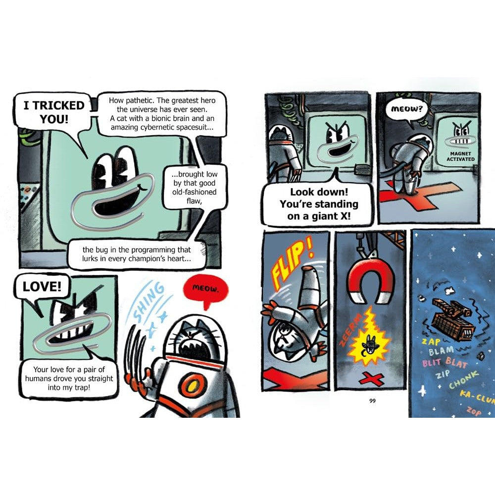 The First Cat in Space and the Wrath of the Paperclip - Mac Barnett & Shawn Harris | Scout & Co