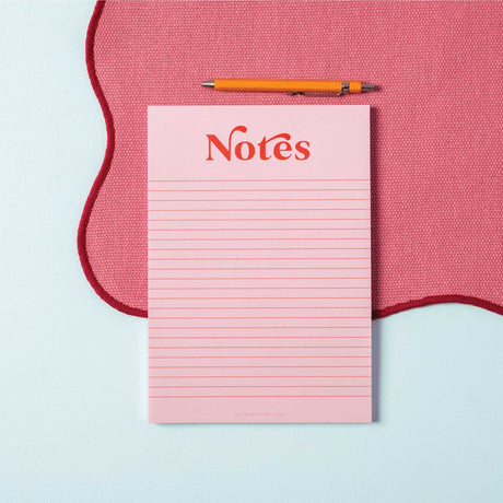 Good Tuesday - Notes A5 Pad - Pink & Red | Scout & Co