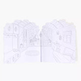 Moulin Roty - La Grande Famille colouring & sticker book | Scout & Co