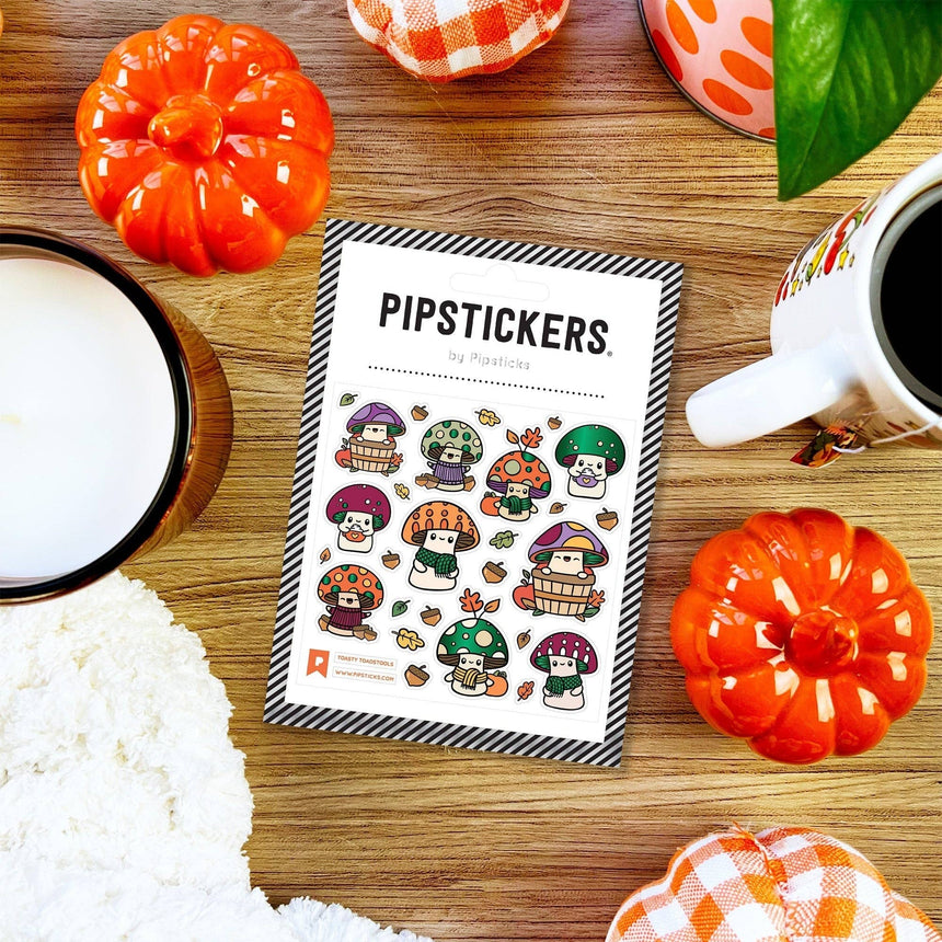 Pipsticks - Toasty Toadstools stickers | Scout & Co