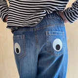 Petra Boase - Giant Googly Eye Iron-On Embroidered Patch | Scout & Co