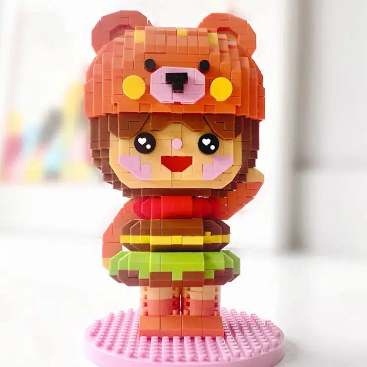 Momiji - Burger Bear mini bricks set | Scout & Co