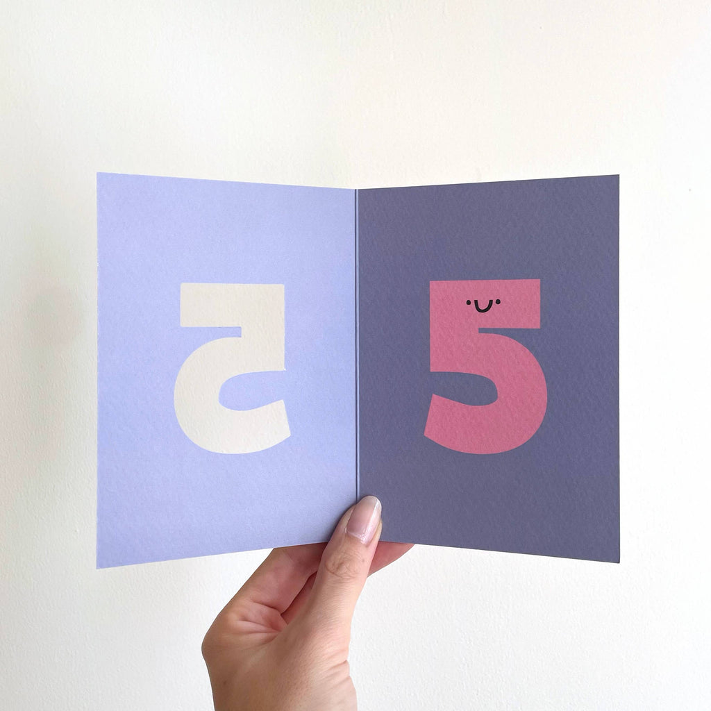 Rumble Cards - 5th Birthday die-cut card | Scout & Co