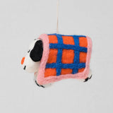 Wrap - Mimi Dog hanging felt ornament | Scout & Co