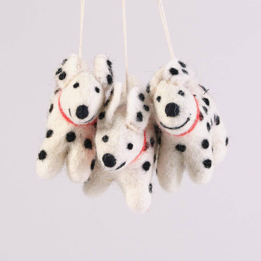 Wrap - Eric Dog hanging felt ornament | Scout & Co