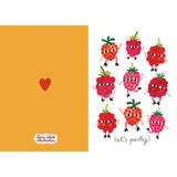 Daria Solak - Party Raspberries card | Scout & Co