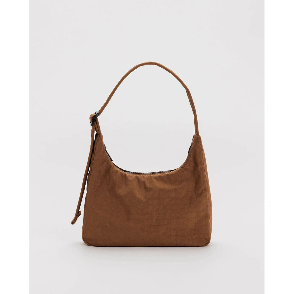 Baggu - Mini Nylon Shoulder bag - Brown | Scout & Co
