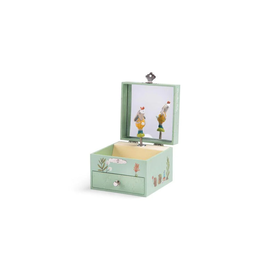 Moulin Roty - Trois Petits Lapins musical jewellery box | Scout & Co