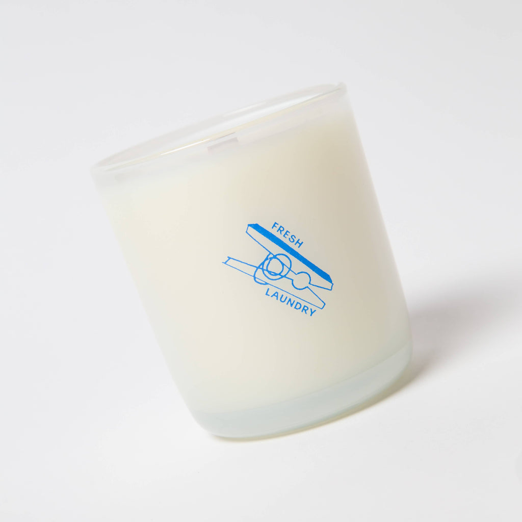 Milk Jar Candle Co - Fresh Laundry candle - Rain, Cotton & Vanilla | Scout & Co