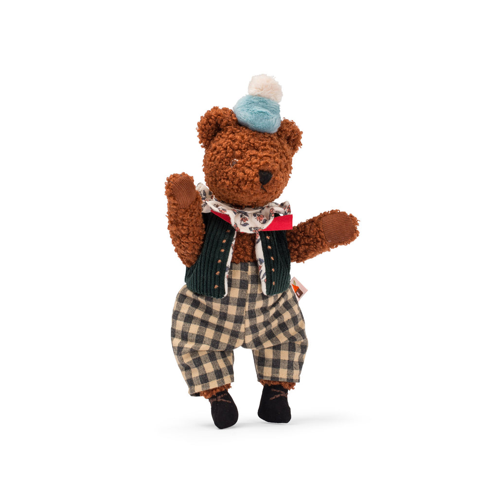 Moulin Roty - Les Minouchkas - Baba the bear soft toy | Scout & Co