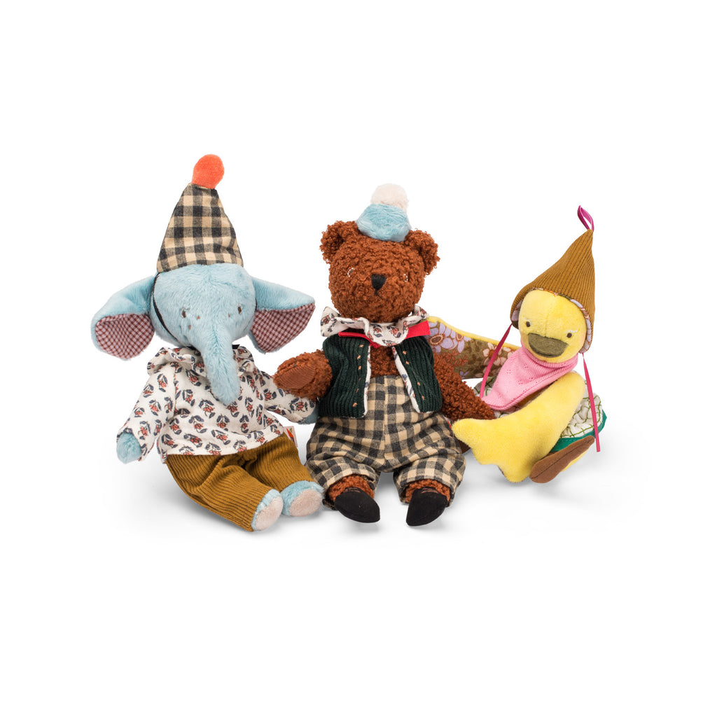 Moulin Roty - Les Minouchkas - Baba the bear soft toy | Scout & Co