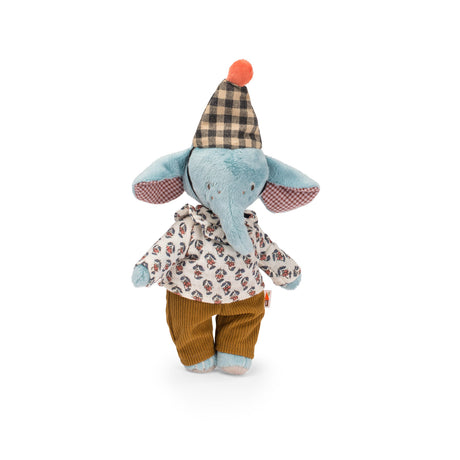 Moulin Roty - Les Minouchkas - Pablo the elephant soft toy | Scout & Co