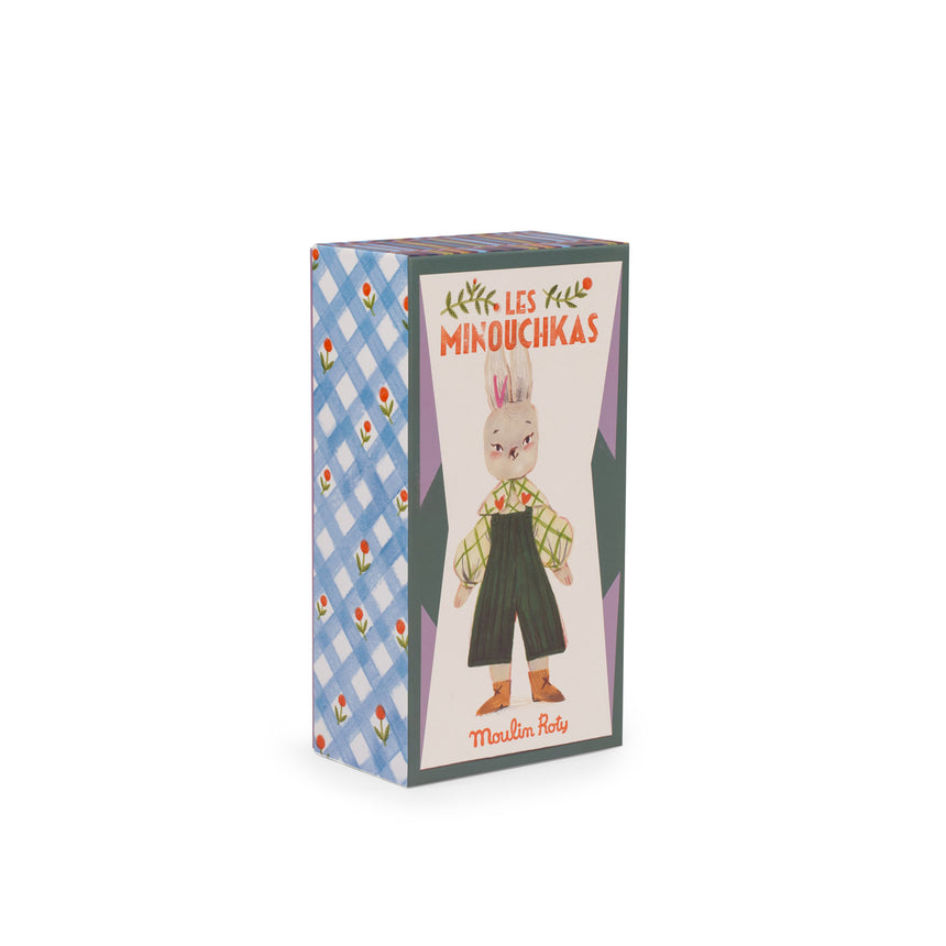 Moulin Roty - Les Minouchkas - Nine the rabbit soft toy | Scout & Co