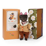 Moulin Roty - Les Minouchkas - Leon the cat soft toy | Scout & Co