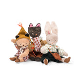Moulin Roty - Les Minouchkas - Emile the bear soft toy | Scout & Co