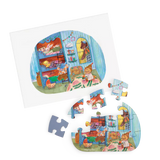 Moulin Roty - Les Minouchkas - Une Belle Journée - 4 mini jigsaw puzzles | Scout & Co