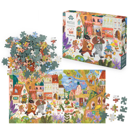Moulin Roty - La Fete du Printemps 500-piece jigsaw puzzle | Scout & Co
