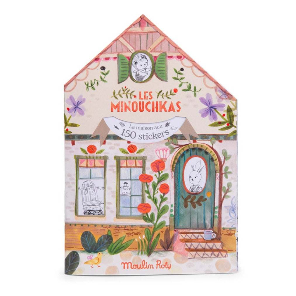 Moulin Roty - Les Minouchkas colouring & sticker book | Scout & Co
