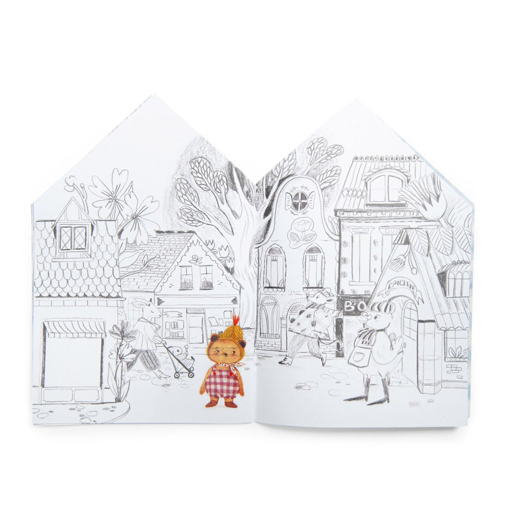 Moulin Roty - Les Minouchkas colouring & sticker book | Scout & Co