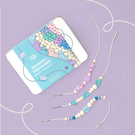 Cotton Twist - Seashell Treasures Bracelet Making Kit | Scout & Co