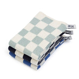 Sophie Home - Reusable Cotton Dishcloths - Check Cobalt | Scout & Co