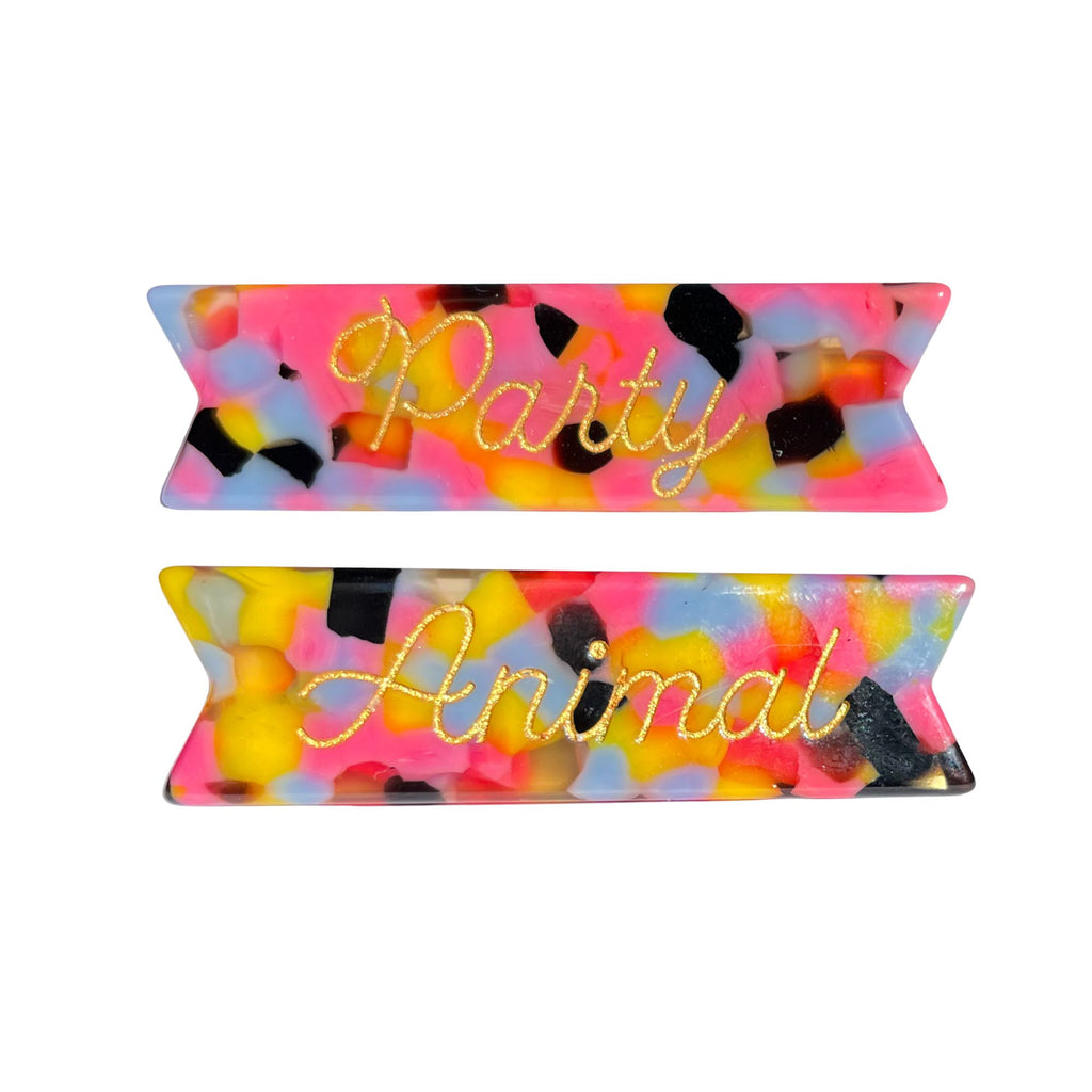 Eugenia - Party Animal hair clips set | Scout & Co