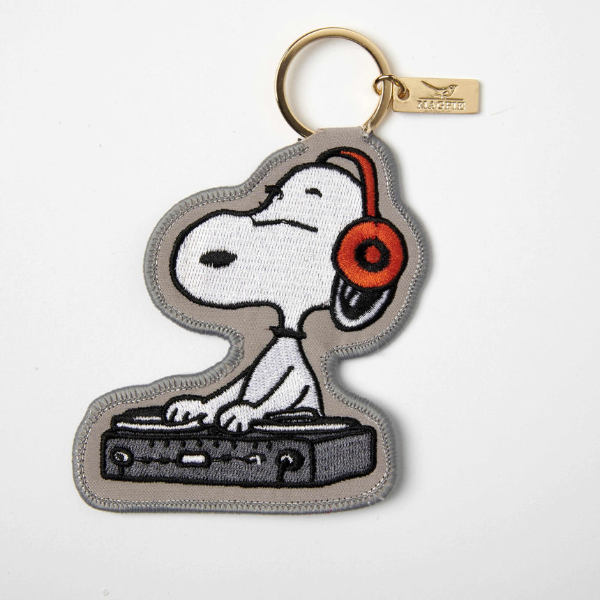 Magpie x Peanuts - Snoopy DJ key charm | Scout & Co
